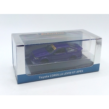 Toyota Corolla Levin GT-Apex AE86 RWB purple - skala 1:64 - DieCast Team